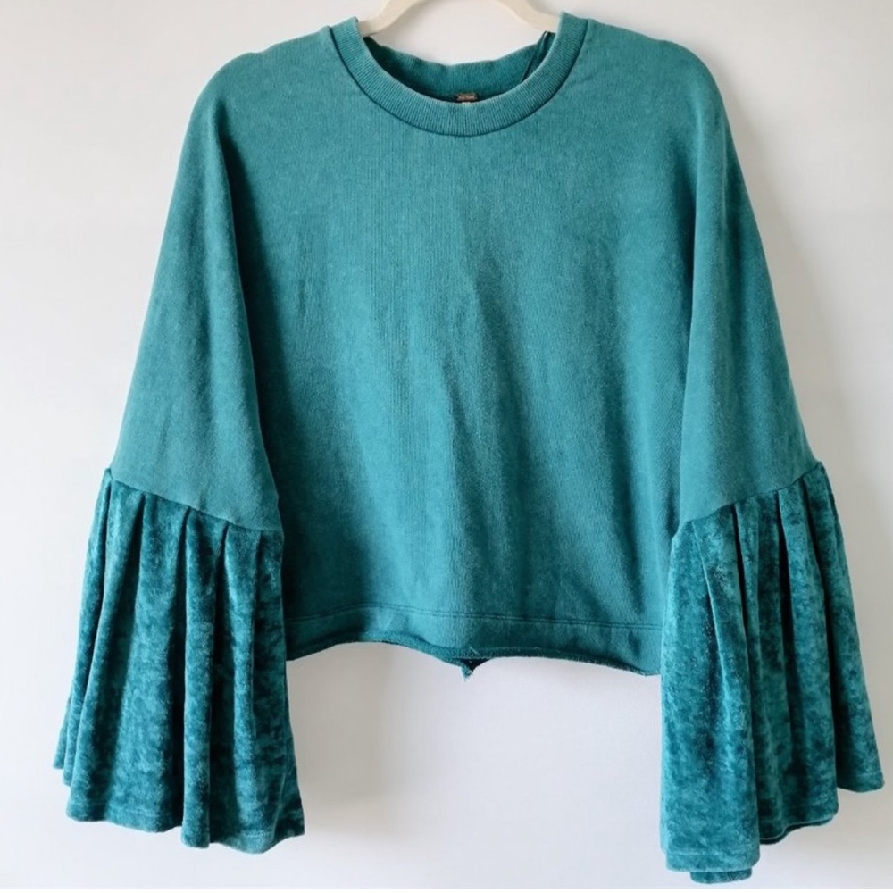 Free People Bell Sleeve Top